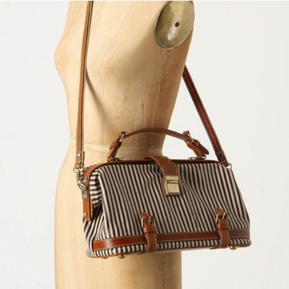 Anthropologie Holding Horses Fine Ruled Satchel